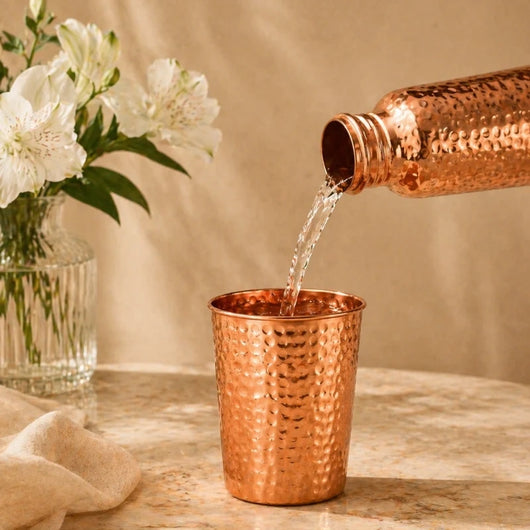 Hammered Copper Cup MyKopra™